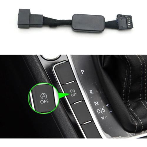 For VW Passat B8 B8.5 2015 2016 2017 2018 2019 2020 Car Automatic Stop Start Off Closer Device Control Sensor Plug Cable