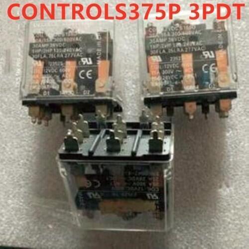 10pcs CONTROLS375P 3PDT 12VDC 23523-70 Relay