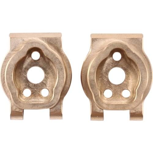 Brass Rear C-Hub Hub Carrier C Cup Knuckle Arm Base C for 1/10 RC Crawler Traxxas TRX4 TRX6 Upgrade Parts