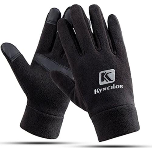 Winter Warmer Fleece Lining Touch Screen Gloves Guantes Full Finger Skiing Cycling Outdoor Sports Windproof Waterproof Gloves