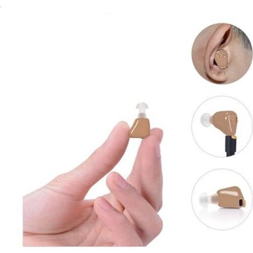 Rechargeable Hearing Aids Sound Amplifier Invisible Hearing Aid Earphone Amplifier Aid Mini Hearing Aid For Deaf/Elder S-216