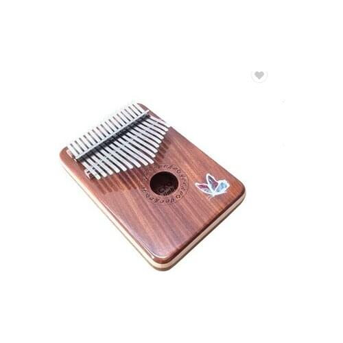 Hot selling gecko factory 17-key kalimba wooden thumb piano musical instrument
