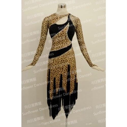 Latin dance dress for competition latin dresses for women latin dancing costumes latin dance dress fringe dress latin costume