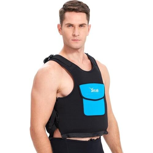 Professional Neoprene Life Jacket Adult Adjustable Life Vest for Water-skiing Rafting Swimming Kayaking Boating Safety Life Vest