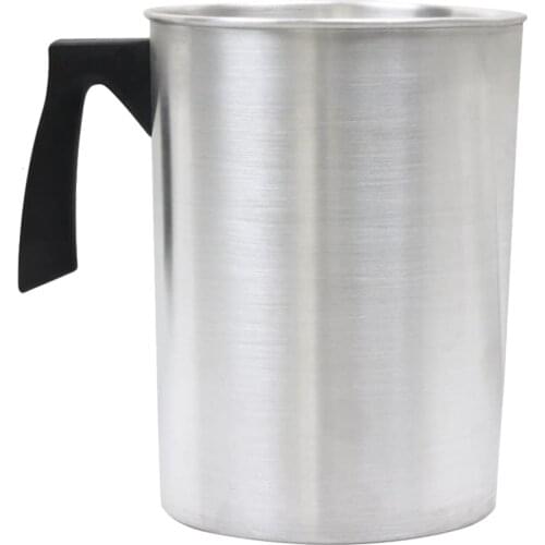 Candle Making Pouring Pot Aluminum Pitcher Dripless Pouring Spout