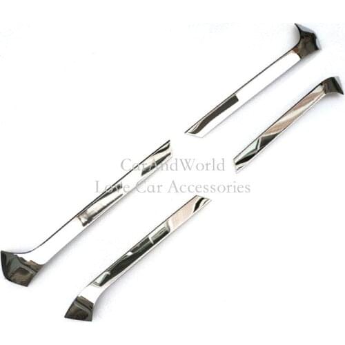 Stainless Steel Front Middle Net Grill Grille Decorative Trims Cover Strips For Toyota RAV4 Adventure 2019-2020 Car Accessories