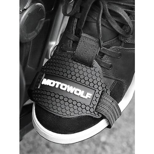 Rubber Motorcycle Shoes Protective Gear Shift Pad Moto Anti-skid Gear Shifter Lightweight Boot Cover Shifter Guards Protector
