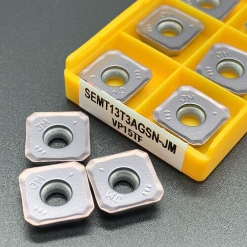 SEMT13T3 AGSN-JM VP15TF UE6020 US735 High Quality Carbide Insert Lathe Tool CNC Milling Insert Carbide Cutting Tool