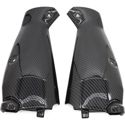 YZF-R1 09-14 Upper Front Air Intake Cooler Cover Fairing Carbon Fiber For YAMAHA YZF R1 YZFR1 2009 - 2014 Air Duct Side Plate