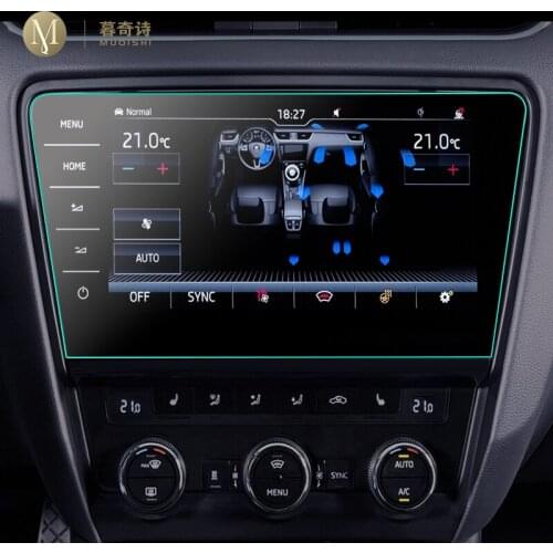 For Skoda Octavia A7 2017 2018 2019 Navigation Screen Protector TPU Entertainment Computer Display Film Car Interior Accessories
