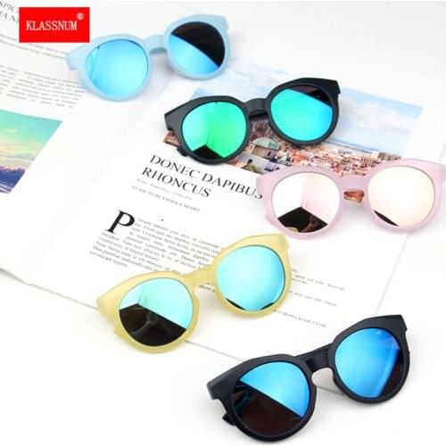 1PC New Candy-Color Childrens Boys Girls Kids Sunglasses Shades Bright Lenses UV400 Protection Goggles Oculos De Sol Wholesale