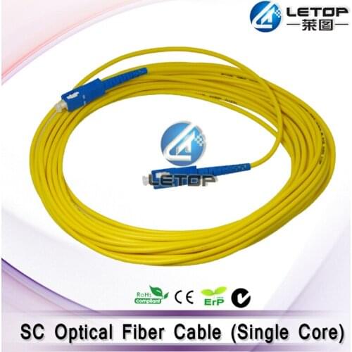 6.5M SC single-core fiber optic cable for all inkjet printer