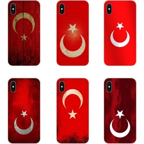 Accessories Phone Cases Covers Flag of Turkey For HTC One U11 U12 X9 M7 M8 A9 M9 M10 E9 Plus Desire 630 530 626 628 816 820 830