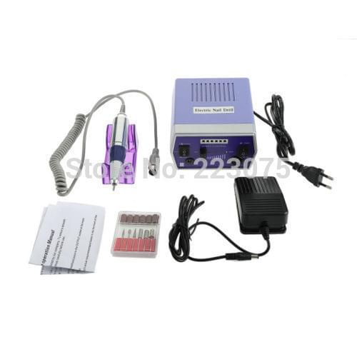 New Real Top Fashion Stamping New Manicure Pedicure Nail Art File Drill Electric 30,000 Rpm Machine Salon 220v
