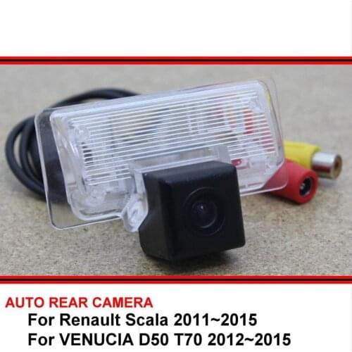 For Renault Scala VENUCIA D50 T70 2011~2015 Car Waterproof Rearview Parking Reverse Backup Rear View Camera HD CCD Night Vision