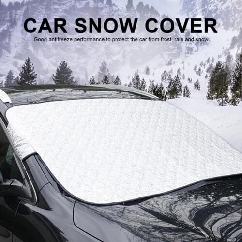 150x70cm Auto Sunshade Cover Car Windshield Window Snow Cover Sun Shade Waterproof Protector Cover Car Front Windscreen Cover