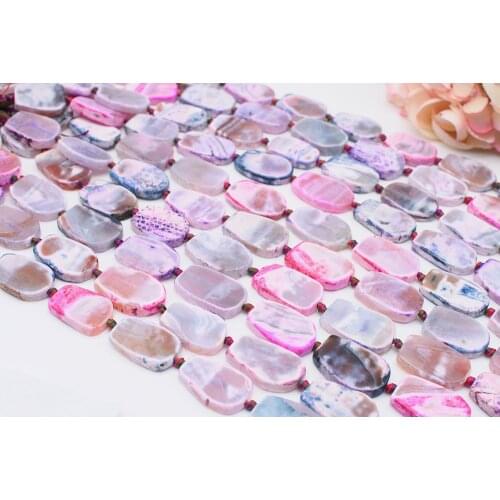 2 strands 20-22X25-28mm Natural Smooth Fire Agate Irregular shape stone Beads For DIY necklace bracelet jewelry make 15"