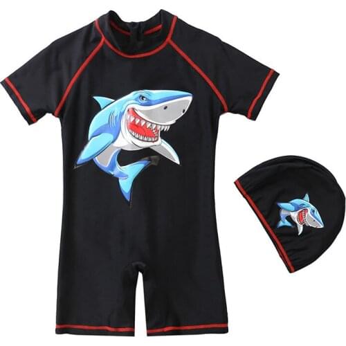 Childrens Swimwear Boys Siamese Baby Baby Sunscreen Swimwear XYY-6