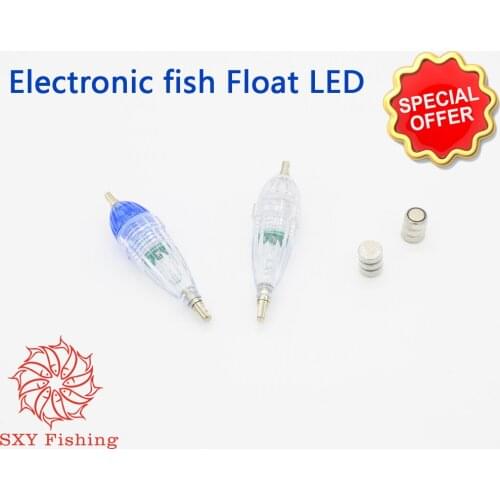 SXY FISHING Electronic drifting LED Noctilucent fish drift Luminous Float LED Night fishing Fish collecting lamp Attract fish