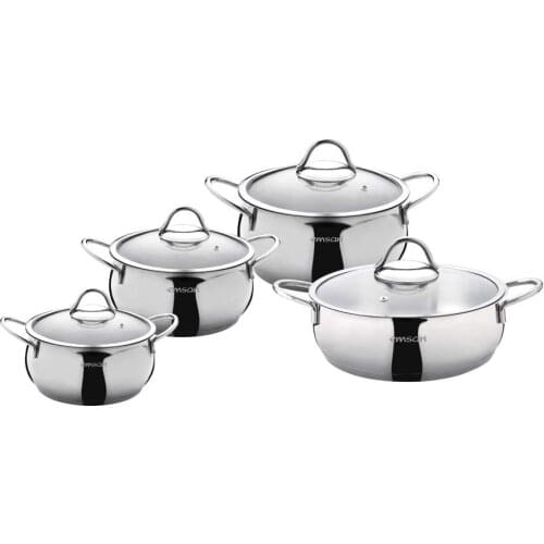 Emsan Cemre 8 Piece Steel Cookware