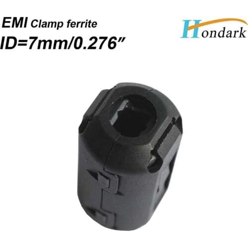 Inner7mm 0.28''cable wires noise filter ferrite core ferrite clamps ferrite clip ferrite snap ferrite ring 1730-0730 ,15pcs/lot