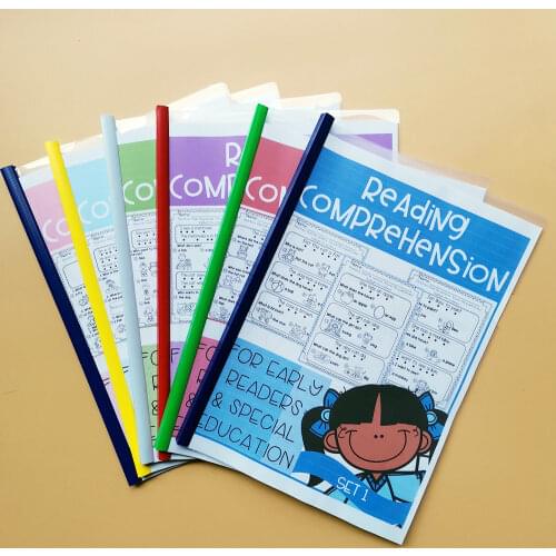 Reading Comprehension Early Reader Educational Children Learn English Homework Interactive Phonics Coloring Practice Workbook