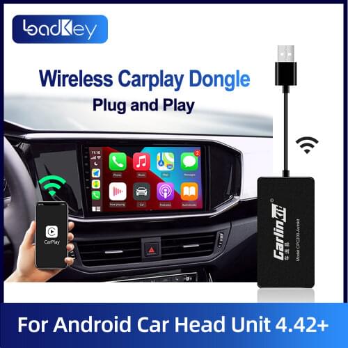 Loadkey & Carlinkit Wireless for Apple CarPlay Dongle Android Auto For Android Radio Screen System USB Dongle Navigation Module