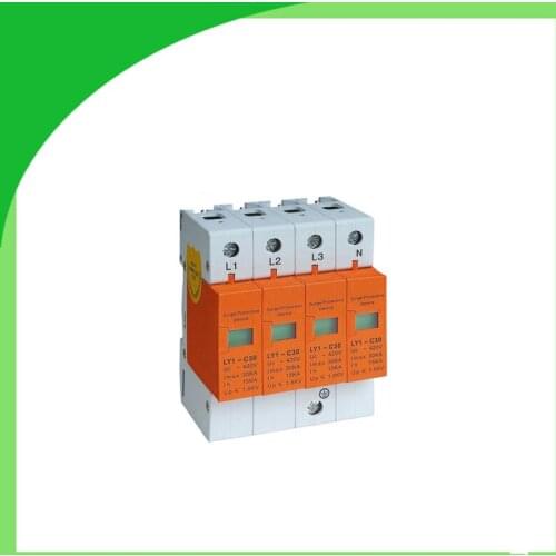 Ly1-C30 420V 30ka 4pole Chinese Surge Arrester Price Surge Protection Device
