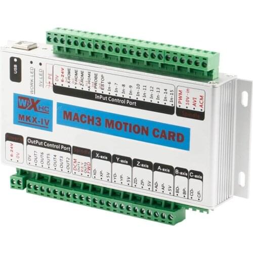 CNC Machine Using Mach3 handle control card