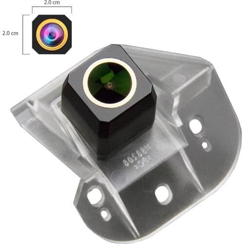 Misayaee Golden HD Car Rear View Reverse Camera Plate Light for Honda ELYSION 2013-2015