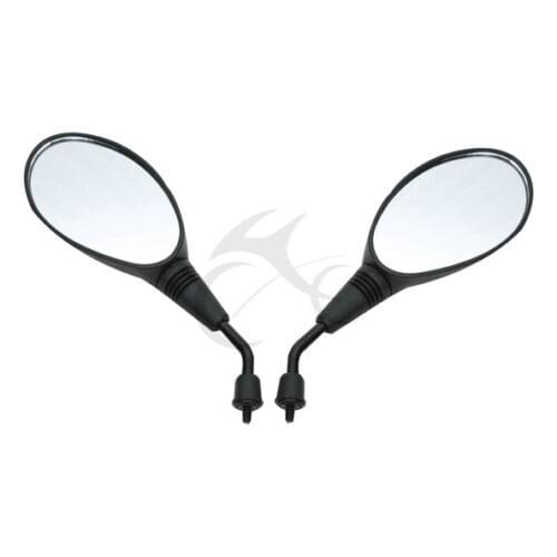 Motorcycle 10MM Rear view Mirrors For GY6 Moped ATV 8 Vespa Scooter