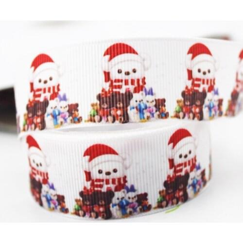 NEW 38mm cartoon printed grosgrain ribbon polyester ribbon DIY webbing tape 10 yards