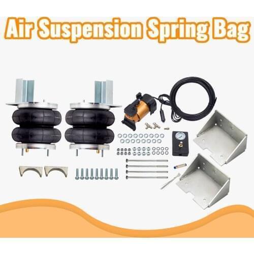 Air Suspension Spring Bag + 12V Compressor Kit for Iveco Daily 35s, 35L 06-14