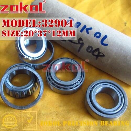 ZOKOL bearing 32904 2007904E Tapered Roller Bearing 20*37*12mm