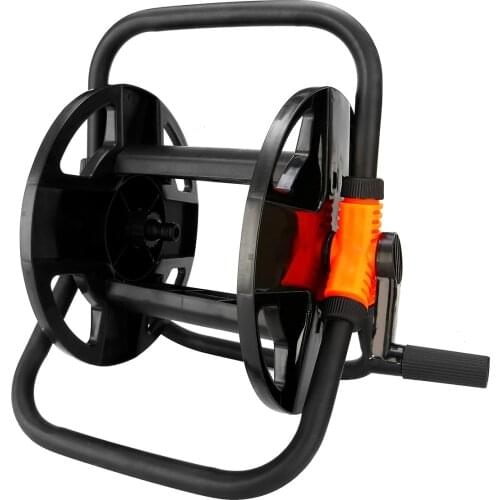 Portable Hoses Reel Holder Garden Wall Mount Cart Water Pipe Storage Car Washer Pipe Exclude Winding Tool Rack Holder