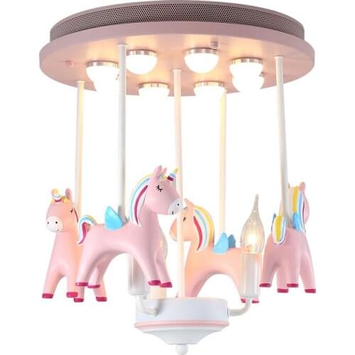 Childrens Room Ceiling Light Bedroom Lamp Creative Modern Led Ceiling Light Kindergarten Playground Decorative Cartoon Lighting