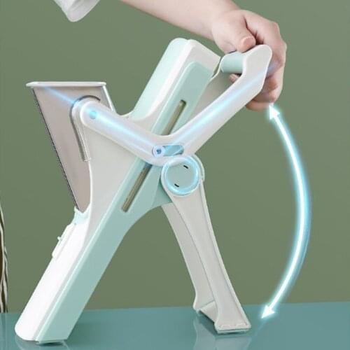 Manual Mini Food Chopper Hand-Held Slicer Processor Vegetable Cutter