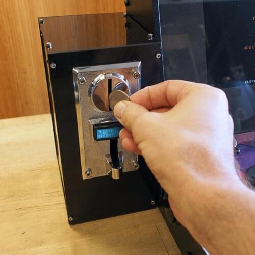 Multi Coin Acceptor Selector Electronic Roll Down Coin Selector Mechanism CPU Process For Vending Machine Mech Arcade Game