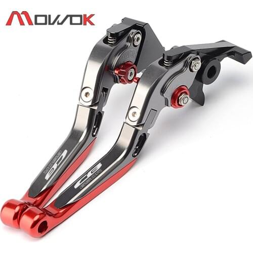 For HONDA CB650R CB 650R 2019 2020 Folding Extendable Brake Clutch Levers Laser Logo CNC Adjustable Motorcycle Accessories