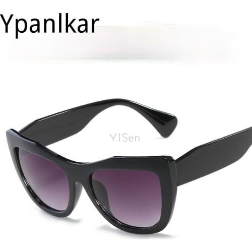 New Retro Big Frame Transparent Sunglasses Classic Versatile Men and Women Universal UV Protection Sunglasses