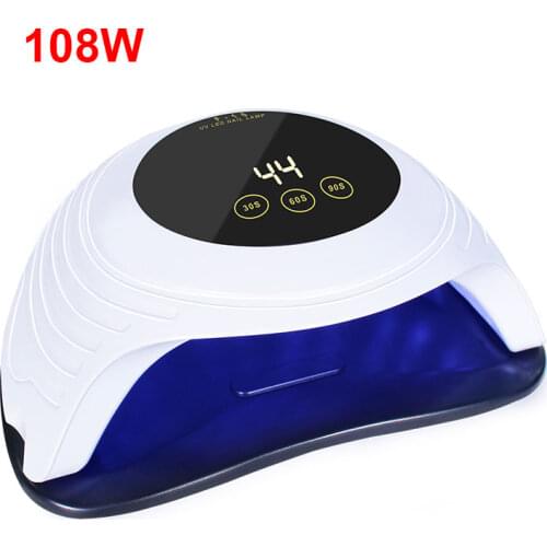 NEW LED Nail Lamp168W High Power Nail Dryer Fast Curing Nail Polish LED UV Lamps All Kinds With Timer And Smart Sensor