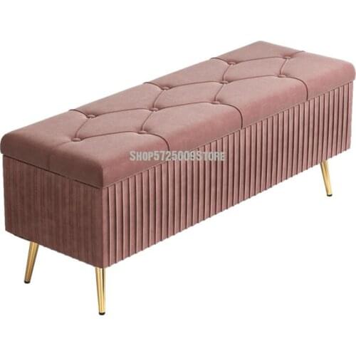 Storage Stool Storage Stool Adult Sofa Small Stool Household Rectangular Chair Storage Box Artifact Shoe Changing Stool