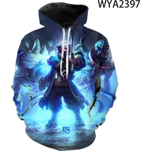 New Fashion Casual Dota 2 Hoodies 3D Printed Men Women Children Sweatshirts Pullover Streetwear Boy Girl Hooded Casual Coat