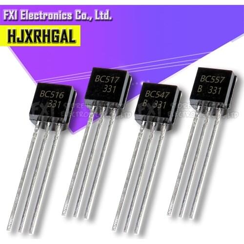 100pcs BC548B BC546B BC557B BC547B BC558B BC549B BC548 BC546 BC557 BC547 BC558 BC549 TO-92 TO92 hjxrhgal transistor