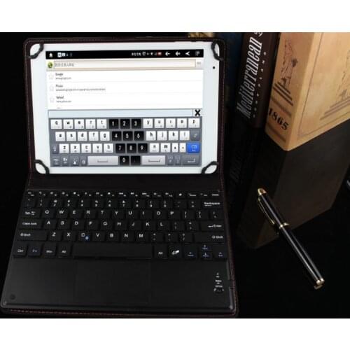 Universal 10.1 inch Removable Wireless Bluetooth Keyboard Case For Samsung Galaxy Note 10.1 2014 Edition P600 P601 Cover funda
