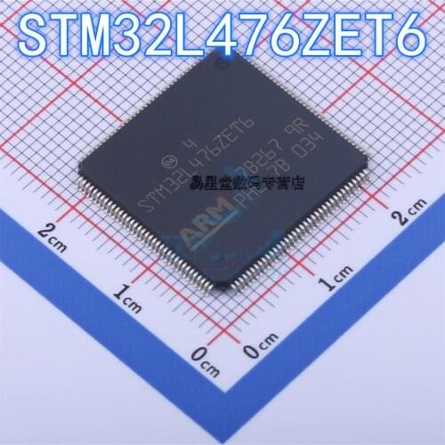 1PCS 100% brand new original authentic STM32L476ZET6 QFP-144 32L476ZET6 QFP144 32-bit microcontroller chip 80MHz/512KB