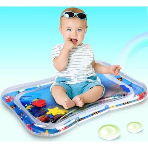 2019 Creative Dual Use Toy Baby Inflatable Patted Pad Baby Water Cushion Prostate Water Cushion Pat Kids Toys SGS certification