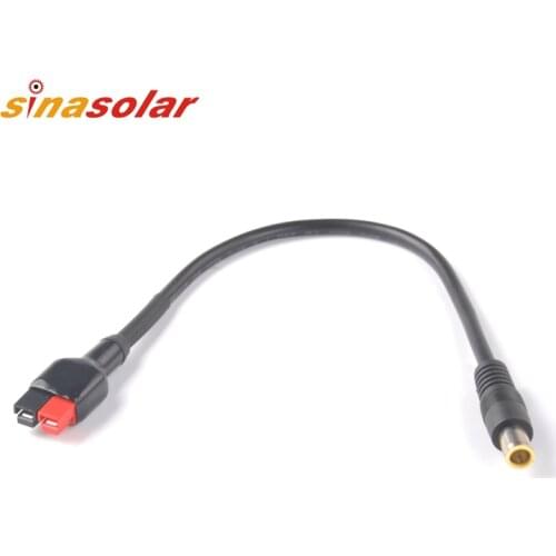 30 AMP Red/Black Powerpole Connector to DC 7909 Adapter Cable for Solar Charging System for Charging Battery
