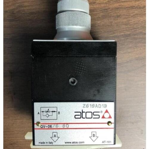 AOTS Speed Control Valve QV-06/16 60 QV-06/1 60 QV-06/24 60 QV-06/6 60 QV-06/11 60 Hydraulic Valve Made in Italy