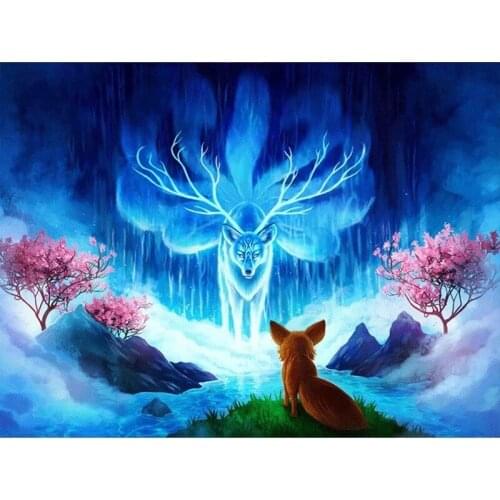 ARMYQZDIY Diamond Embroidery Animal landscape Full Square/round Diamond Painting Cross Stitch Kit Mosaic Home Decor